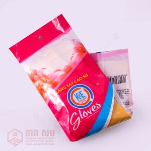 ស្រោមដៃជ័រលឿង