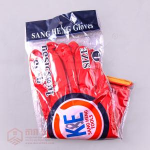 ស្រោមដៃជ័រក្រហម