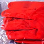 ស្រោមដៃជ័រក្រហម